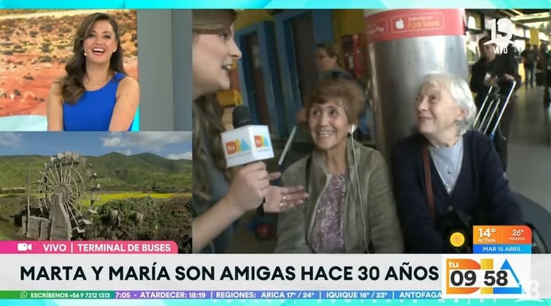 El matinal triunfó con una combinación entre noticias densas y espacios mucho más relajados. Créditos: Canal 13.