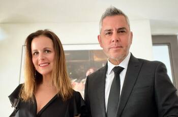 "Te ves muy bien": El tierno piropo que le lanzó José Miguel Viñuela a su esposa, Constanza Lira