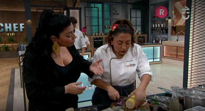 La peligrosa maniobra que realizó Pincoya en "Top Chef VIP".