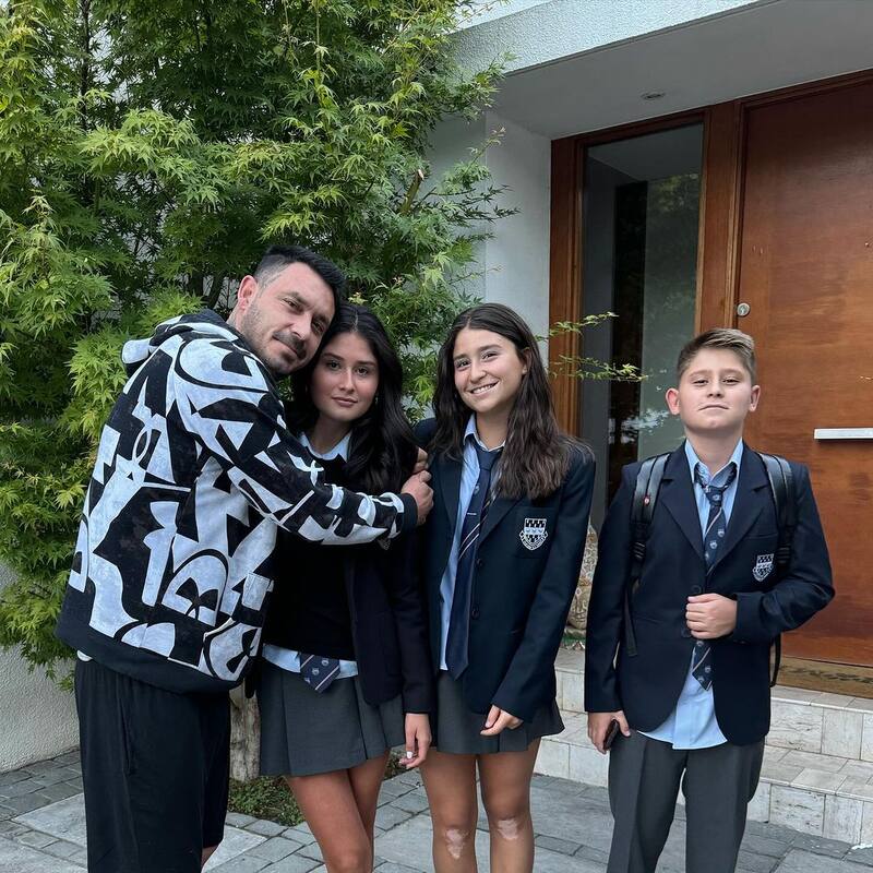 El ex seleccionado nacional retomó su relación con sus hijos.