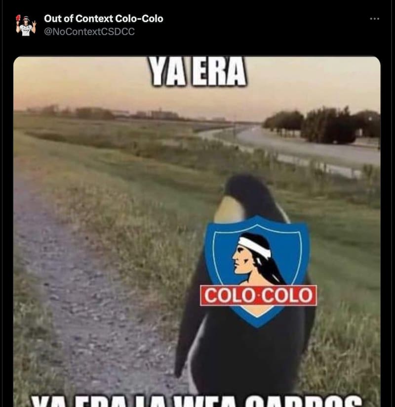 Los memes que dejó la derrota de Colo Colo ante Fortaleza.