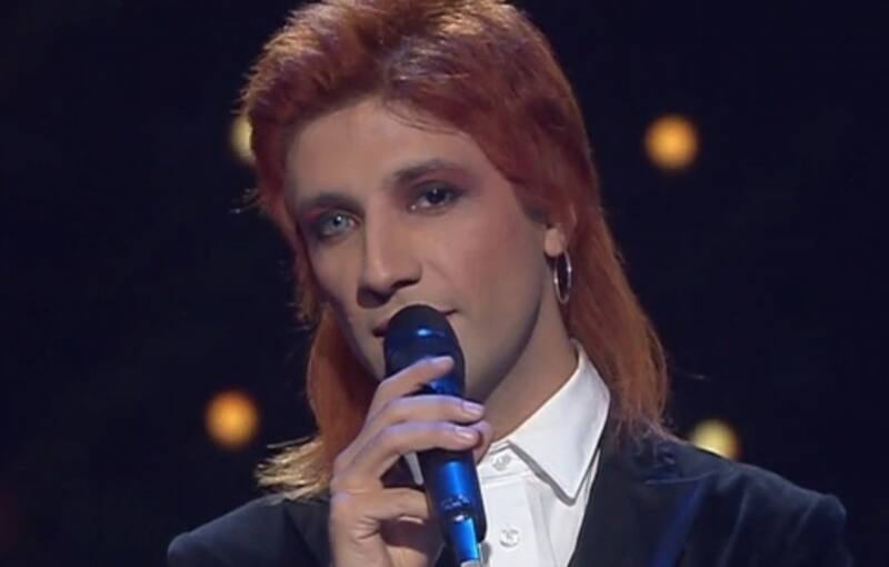 tributa a David Bowie. Créditos: TVN