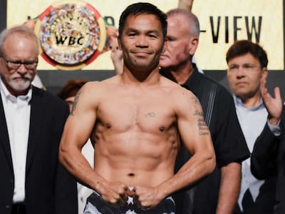 ¿A qué hora pelea Manny Pacquiao vs Mario Barrios por el título mundial de peso wélter?