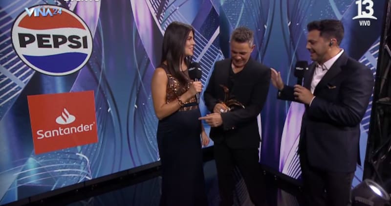 El tierno gesto de Alejandro Sanz con Natalia López.