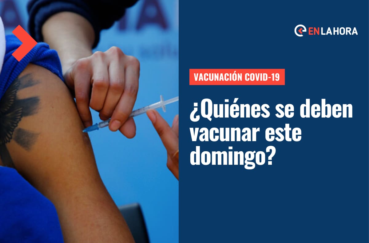 Vacunación Covid-19: ¿Quién pueden recibir la dosis de refuerzo este domingo 21 de agosto?
