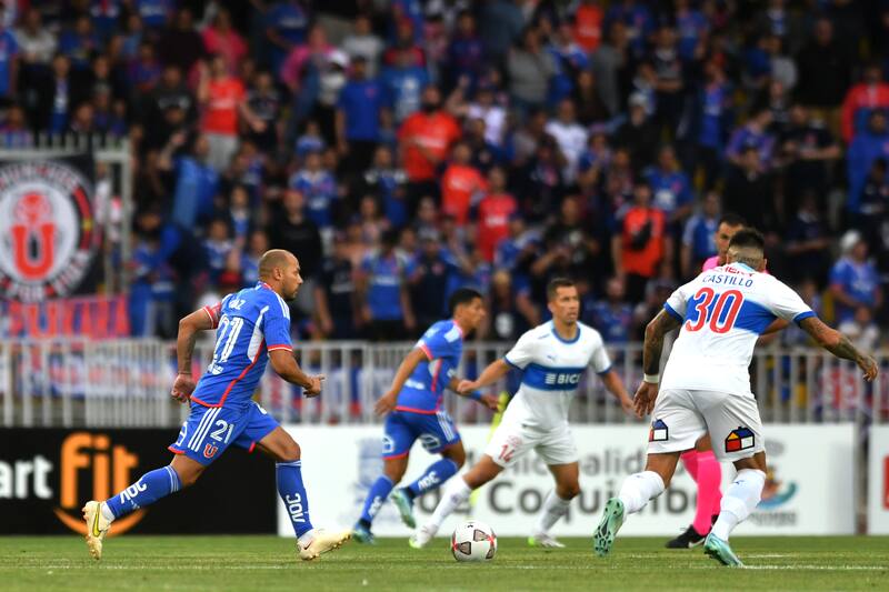 El jugador de Universidad de Chile, Marcelo Diaz.
