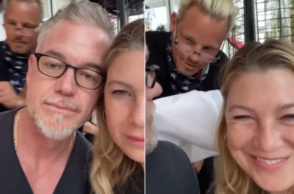 Ellen Pompeo desató la locura en redes sociales luego de reunirse con icónicos actores de "Grey's Anatomy"