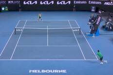 VIDEO | Djokovic se quedó sin habla tras este increíble punto de Alcaraz en la final del Australian Open