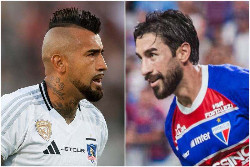 Colo Colo y Fortaleza se enfrentan en el Estadio Monumental.