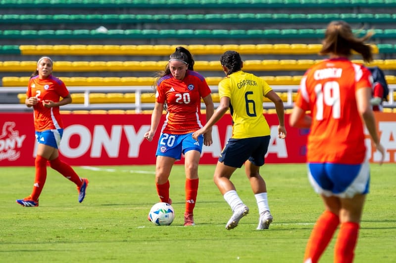 Debutó con una derrota en el Sudamericano. Foto: @LaRoja.