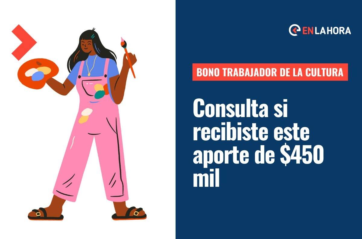 Bono Trabajador de la Cultura: ¿Fuiste seleccionado para recibir este beneficio de $450 mil?