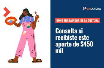 Bono Trabajador de la Cultura: ¿Fuiste seleccionado para recibir este beneficio de $450 mil?