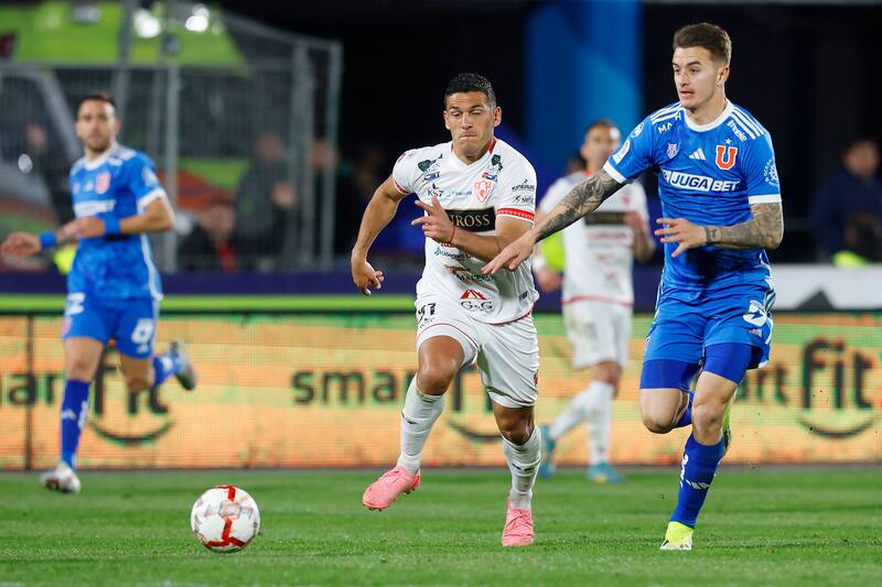 El jugador de Universidad de Chile, Franco Calderon. Foto: Agencia Aton.