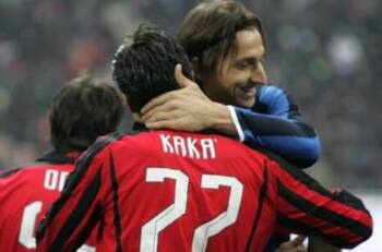 Berlusconi busca sacar del retiro a Kaká y juntarlo con Zlatan en su nuevo club