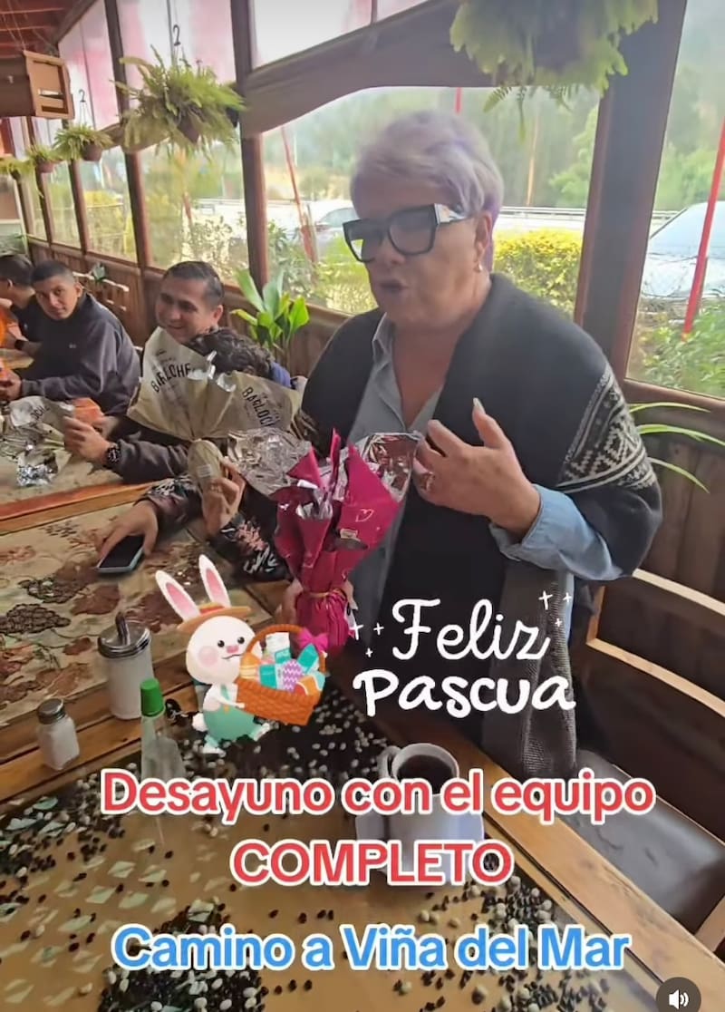 La cantante celebró Pascua.