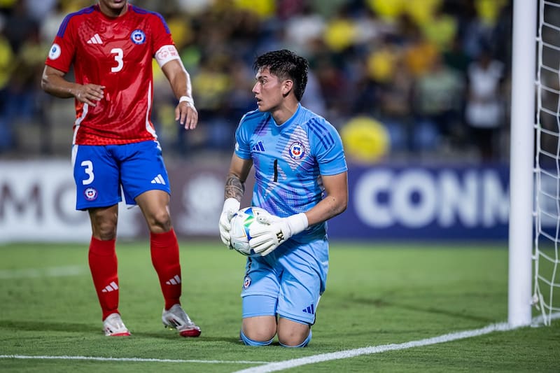 Vicente Villegas, arquero de Chile Sub-17. Foto: Conmebol