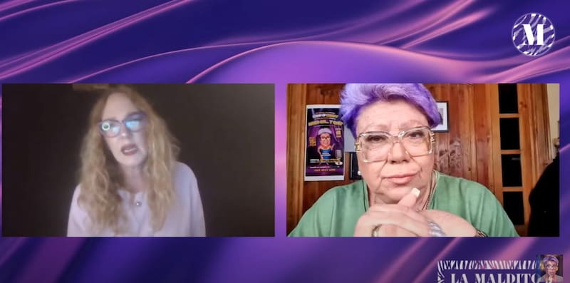 Cata Pulido y Paty Maldonado hablando sobre el presente de Karen Doggenweiler.