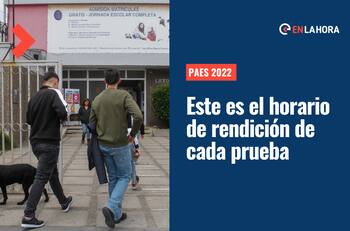 PAES 2022: ¿Cuáles son los horarios de rendición de cada prueba?
