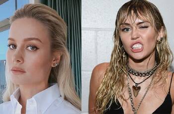 La extrema rutina de ejercicios de Brie Larson al ritmo de Miley Cyrus