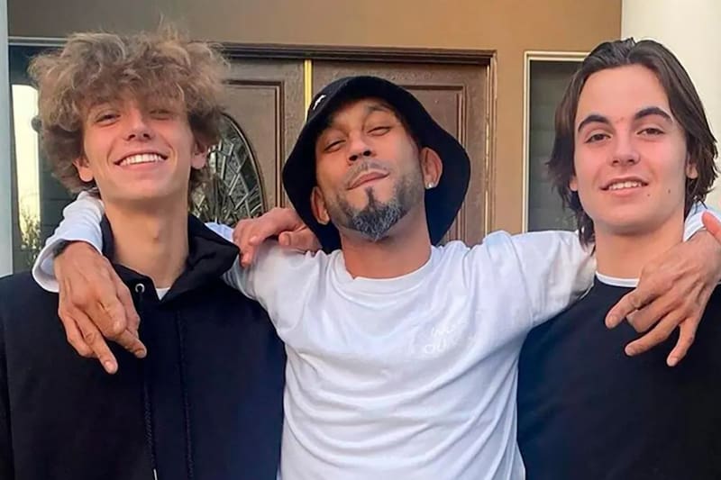 Kevin Federline y sus hijos, Jayden y Sean Preston son padre e hijos.