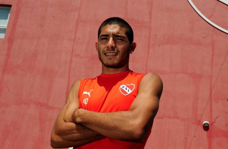 Braian Martínez jugador de Everton.