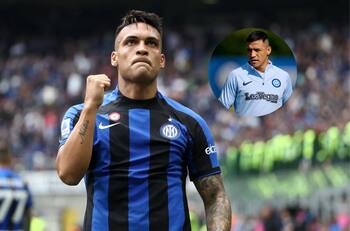 Lautaro Martínez “olvida” al polémico Lukaku y elogia a Alexis Sánchez en el Inter de Milán