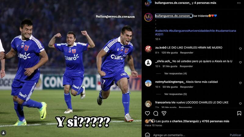 El me gusta del Príncipe que ilusiona al hincha de la U.