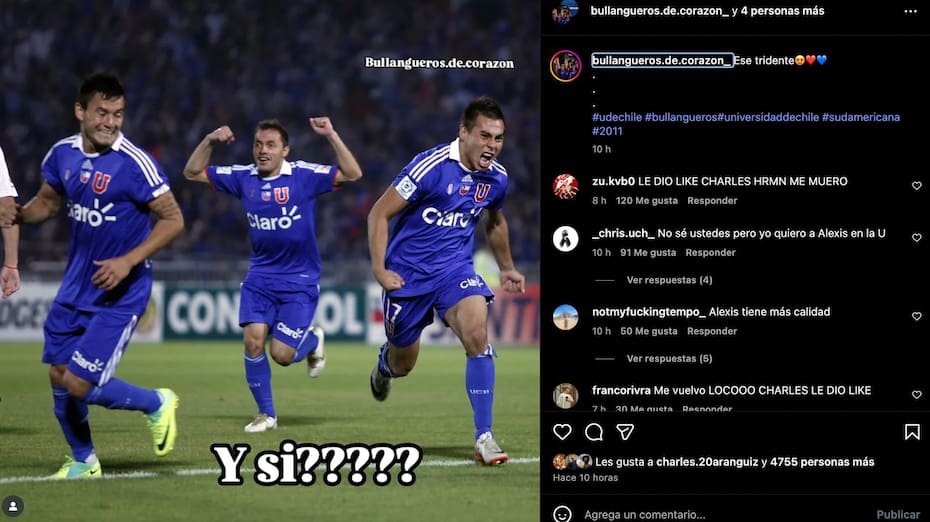 El me gusta del Príncipe que ilusiona al hincha de la U.