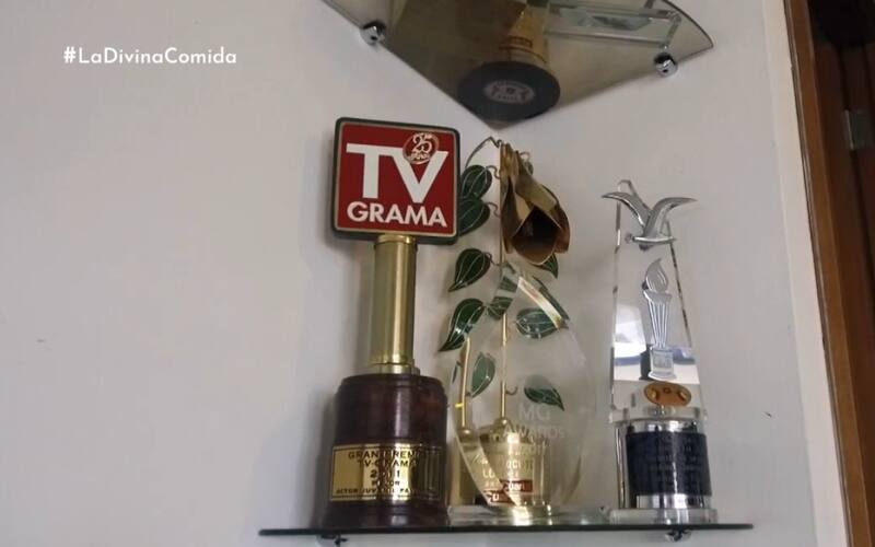 Los premios que mantiene en su living / CHV