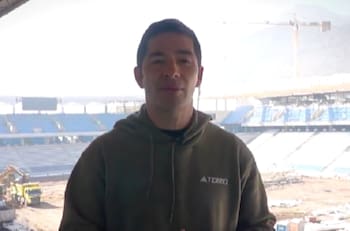 Cristián Álvarez visitó el Claro Arena y le dejó este recado a los rivales de la UC