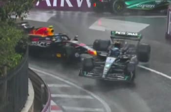 VIDEO | El choque de Checo Pérez en el GP de Mónaco que sentenció una fecha para el olvido en la F1