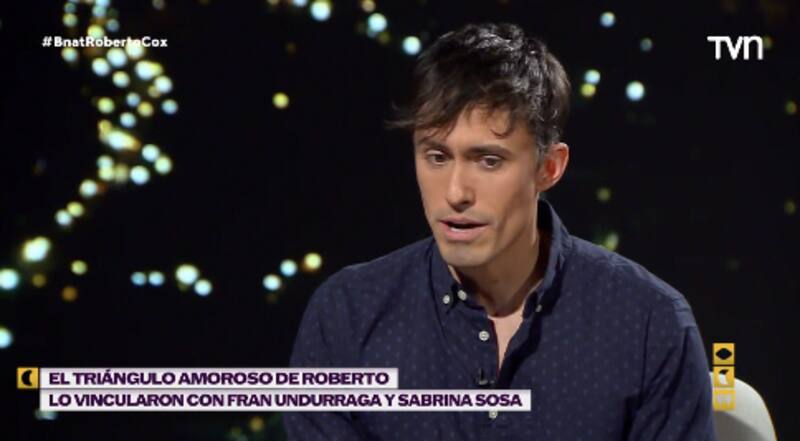 Roberto Cox en "Buenas Noches a Todos". Foto: TVN.