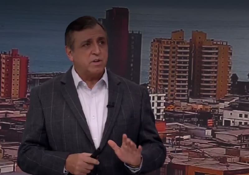 Meteorólogo Iván Torres. Captura TVN.