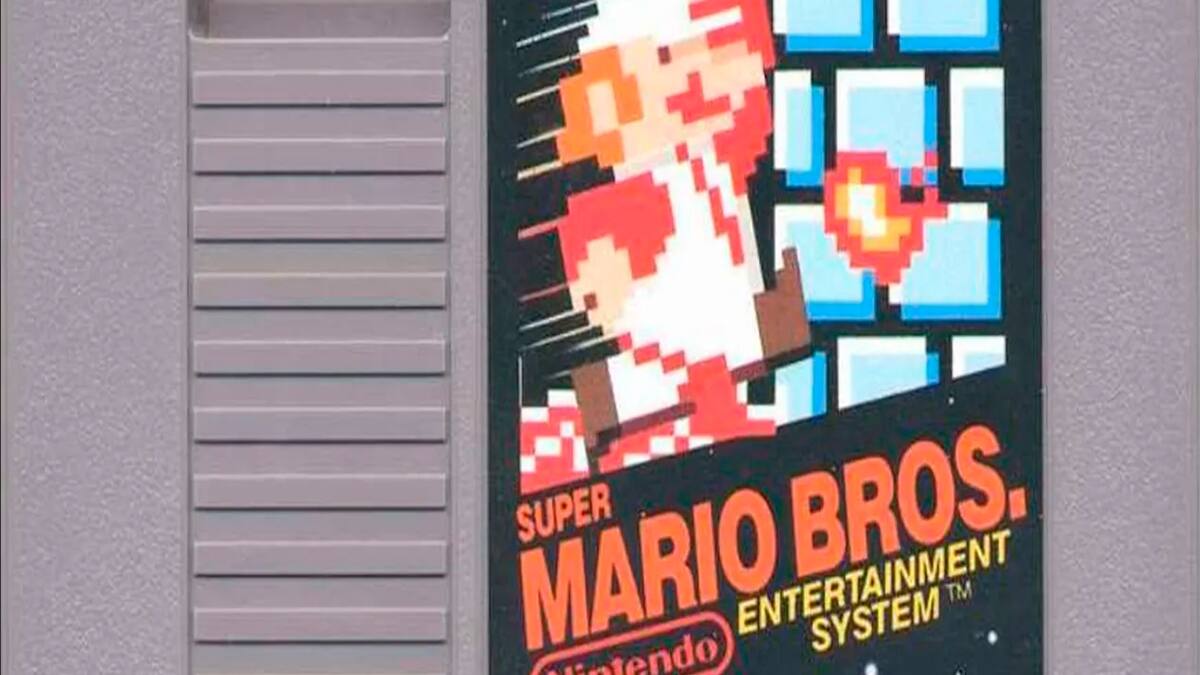 Coleccionista pagó 2 millones de dólares por juego Super Mario Bros de Nintendo