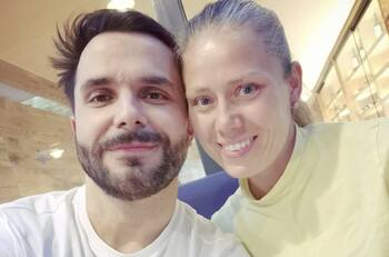 "Celebrando los 13 años": Álvaro Balero festejó junto a Ludmila Ksenofontova un nuevo aniversario de matrimonio