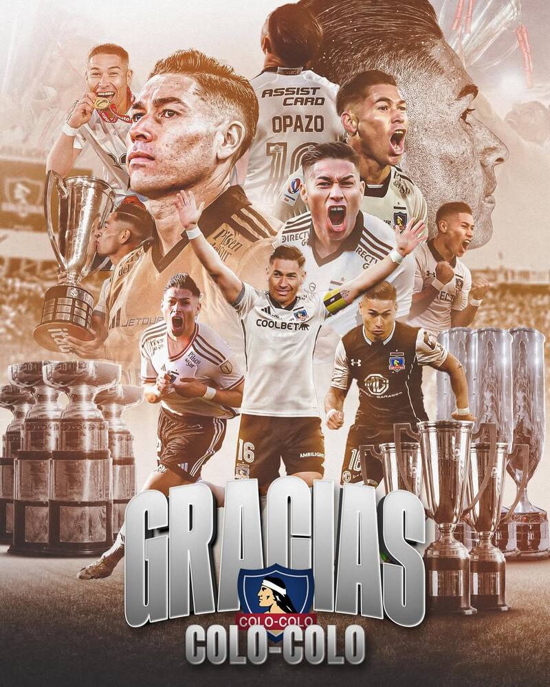 El Torta se despidió de la institución a través de sus redes sociales. Foto: Instagram de Óscar Opazo.