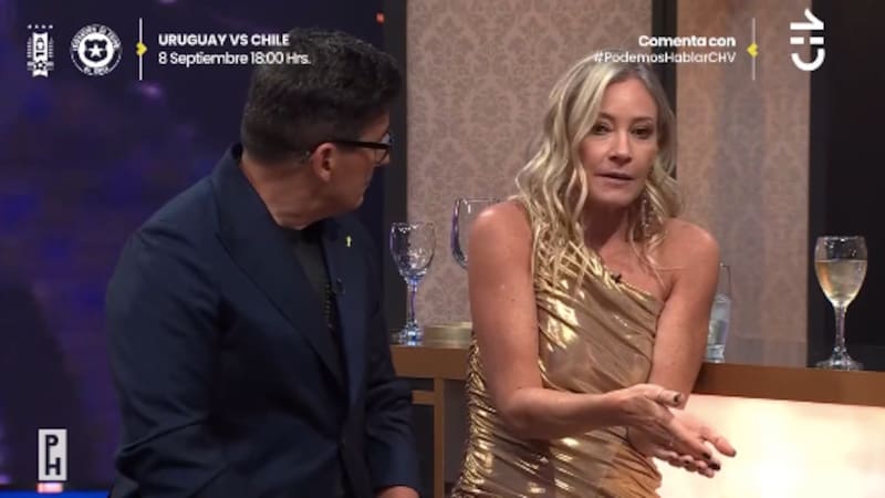 Marcela Vacarezza en "Podemos Hablar". Foto: CHV.