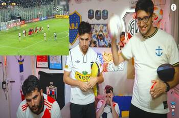 VIDEO| "Esa era falta": La reacción de Los Displicentes al triunfo de River Plate ante Colo Colo