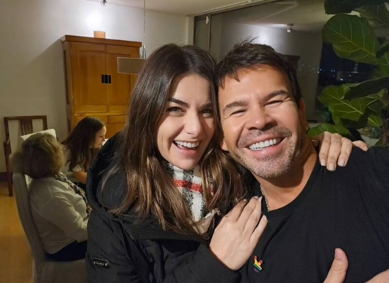 En compañía de Ingrid Cruz / Instagram