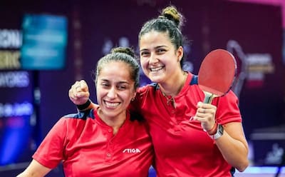 Tremendo logro: dupla femenina del Team Chile conquista Sudamericano de tenis de mesa en Lima