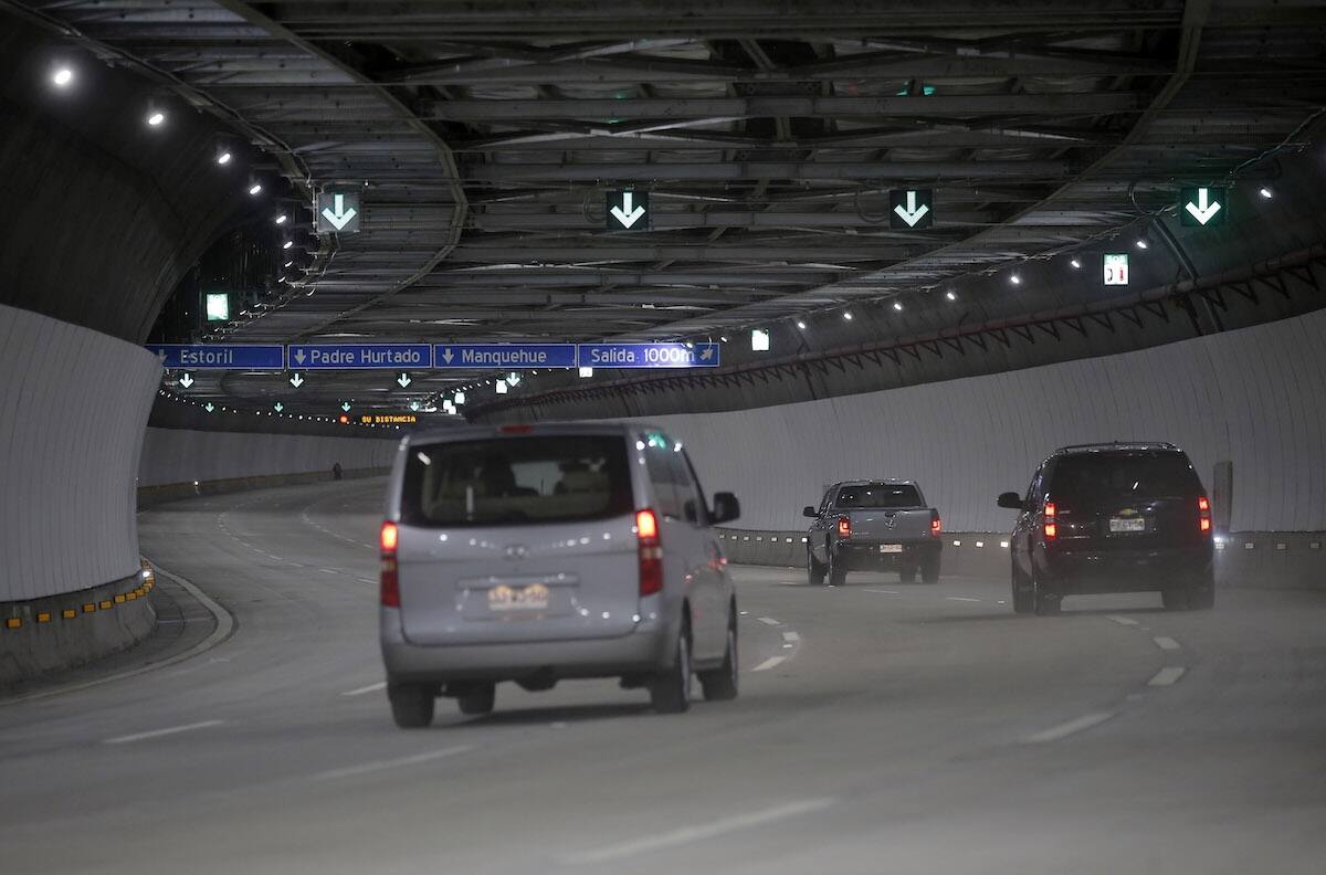 VIDEO | Impactante choque en túnel Kennedy: cuatro vehículos involucrados