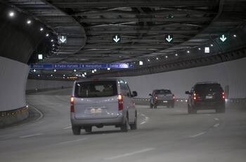 VIDEO | Impactante choque en túnel Kennedy: cuatro vehículos involucrados