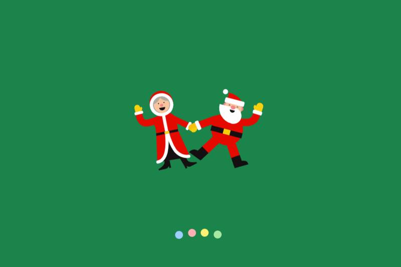 Ya hay lugares por los cuales pasó Papa Noel.