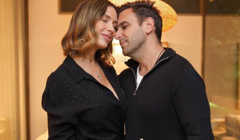 Vanesa Borghi y Carlos Garcés celebraron a su hijo en camino.