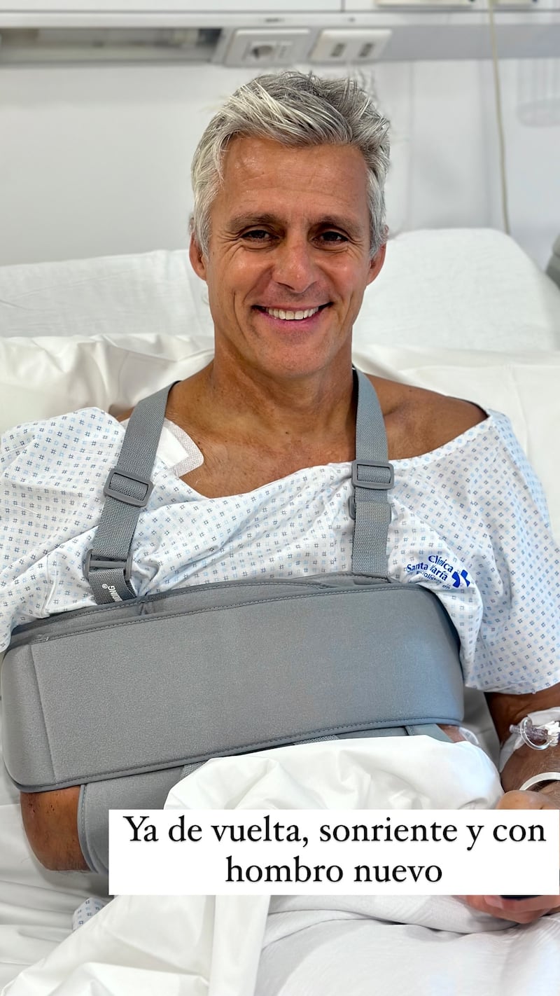Waldemar Mendez tras operación