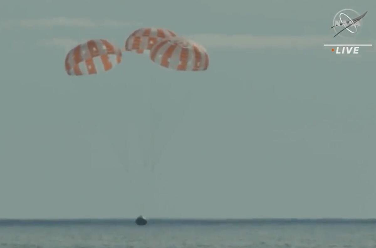 VIDEO | Cada vez más cerca de ir a la Luna: Nave Orion regresa con éxito a la Tierra luego de 25 días