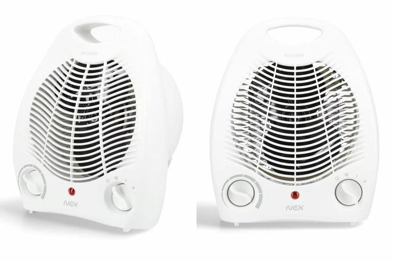 El modelo en descuento es el SMD160B, el que tiene una potencia para calentar hasta 12 metros cuadrados.