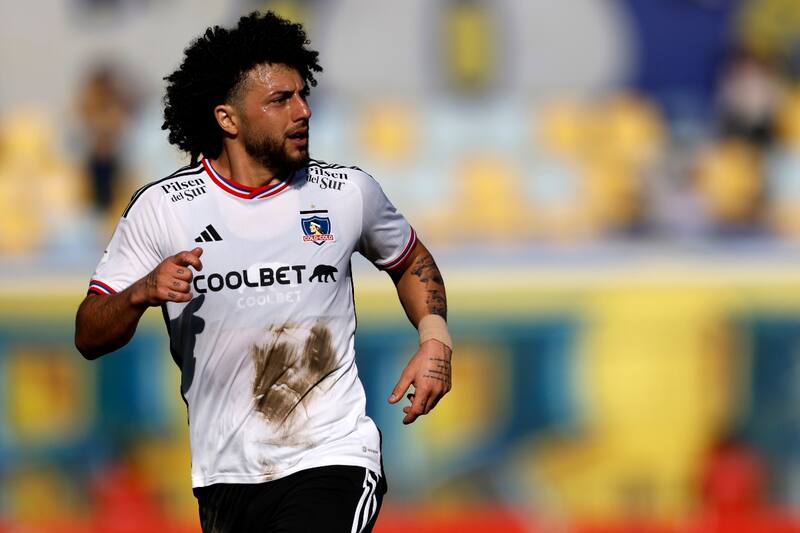 en partido de Colo Colo vs Everton.