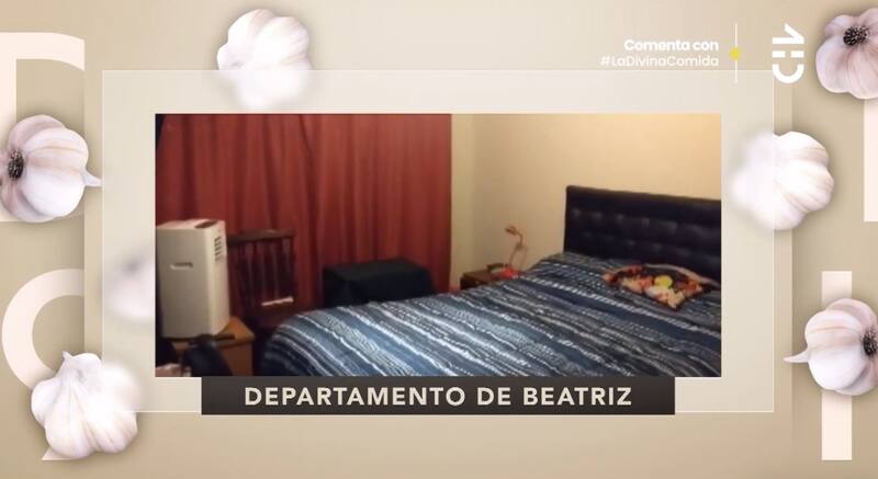 El dormitorio de Beatriz Alegret. Foto: CHV.