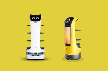 VIDEO | Del laboratorio a la mesa: Conoce a los nuevos "meseros robot" que sirven platos en locales de Chile